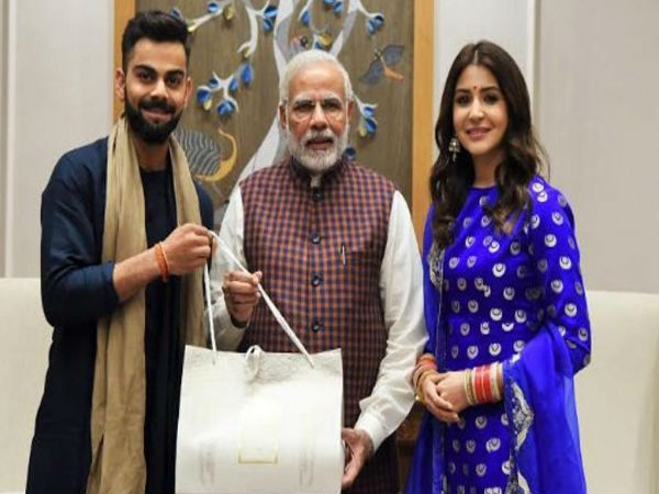 narendra modi at virat anushka’s reception party narendra modi at virat anushka’s reception party