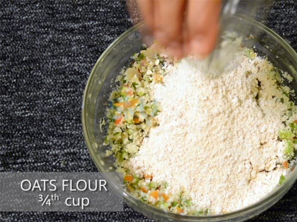 cauliflower and oats tikki recipe