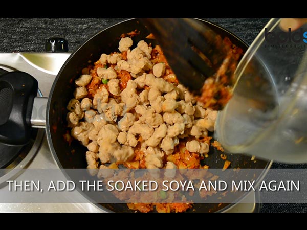 Soya Vegetable Mix Recipe