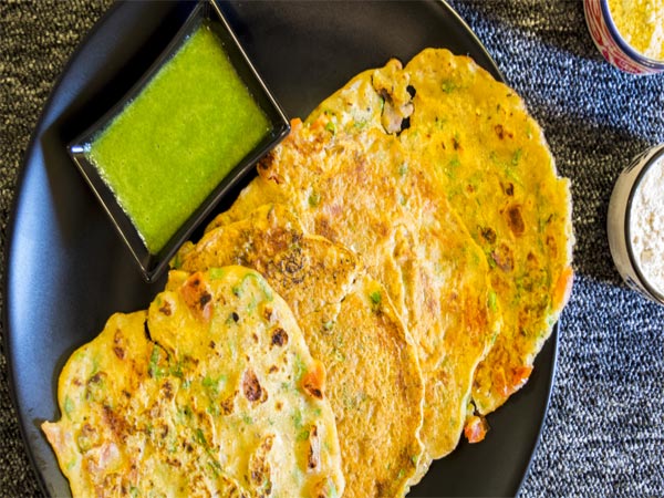 Jowar and tomato chilla is a well-known dish