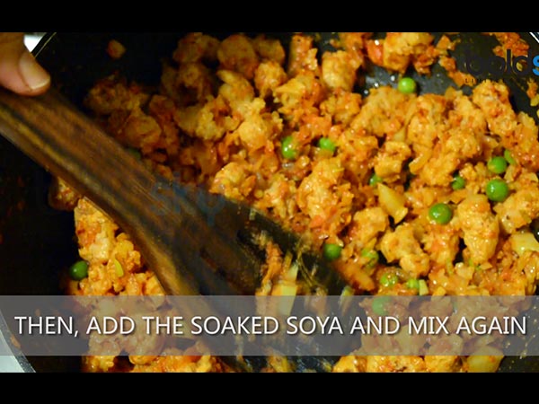 Soya Vegetable Mix Recipe