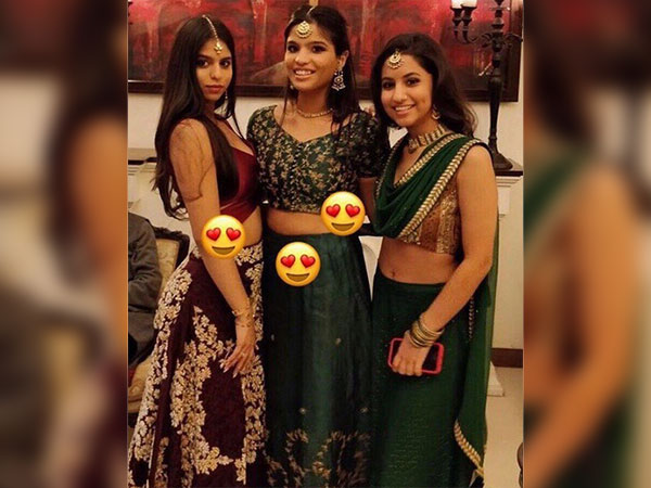 suhana khan at family wedding suhana khan at family wedding