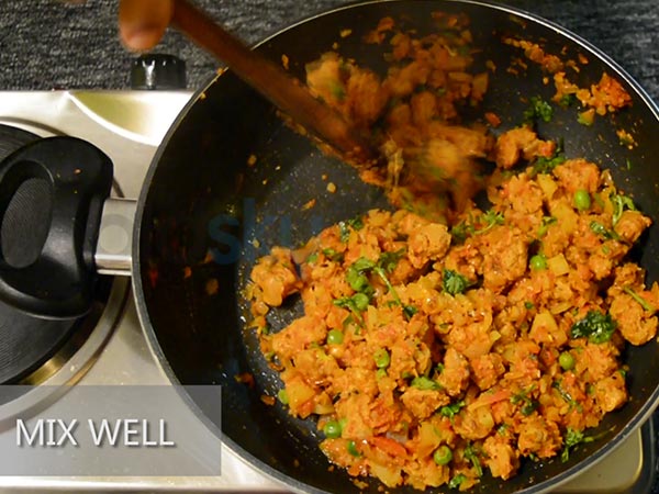 Soya Vegetable Mix Recipe