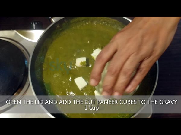 Palak paneer recipe