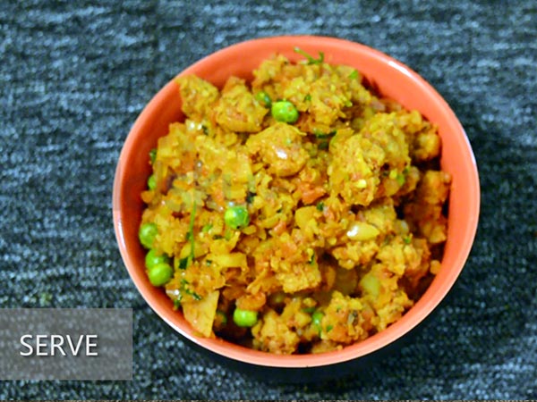 Soya Vegetable Mix Recipe
