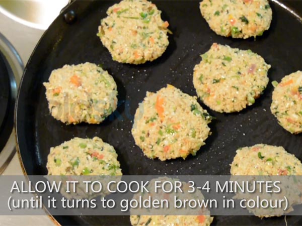 cauliflower and oats tikki recipe