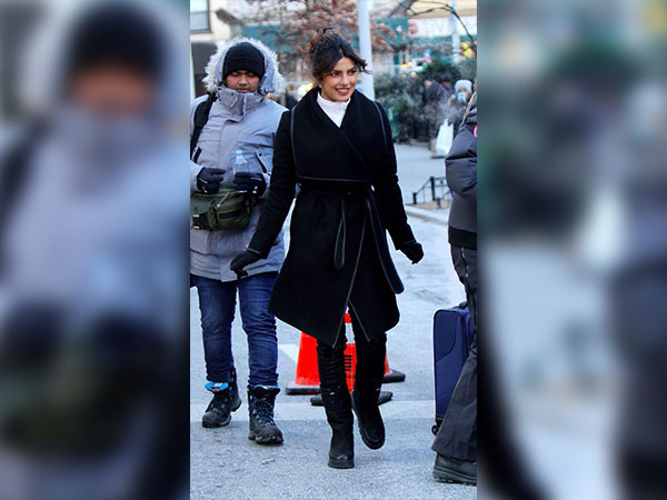 priyanka chopra winter style in new york