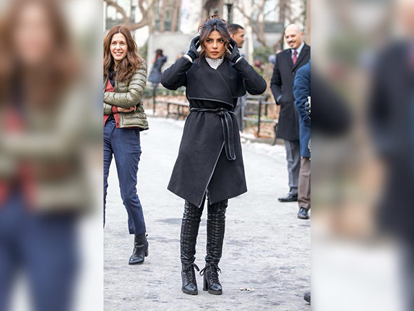 priyanka chopra winter style in new york