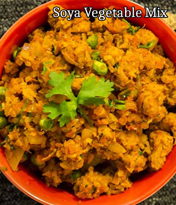 Soya Vegetable Mix Recipe