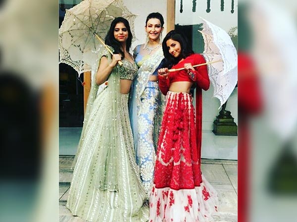 suhana khan at family wedding suhana khan at family wedding