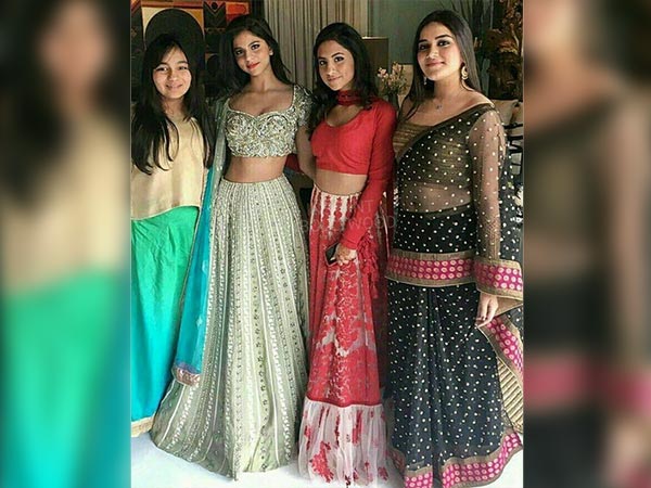 suhana khan at family wedding suhana khan at family wedding