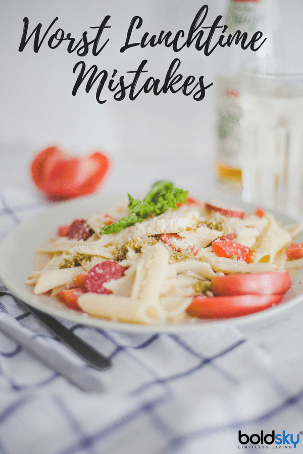 worse lunchtime mistakes