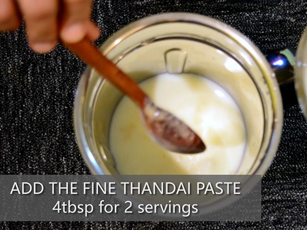 Homemade Thandai Recipe