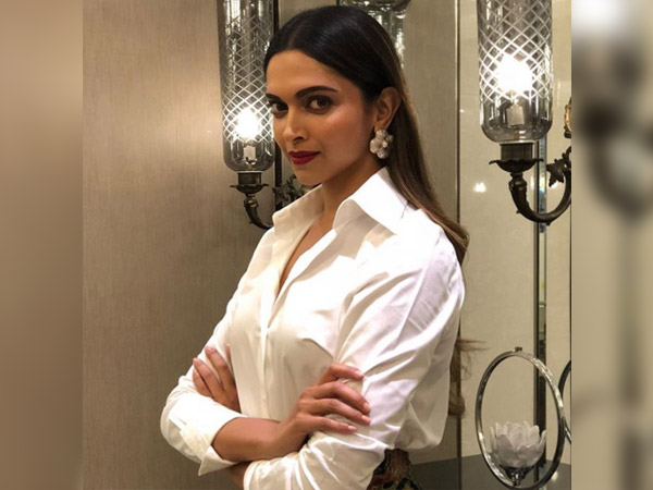 deepika padukone wearing zara and sabyasachi fusion