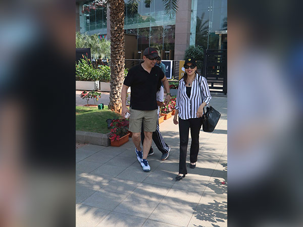 madhuri dixit spotted at bkc bandra madhuri dixit spotted at bkc bandra