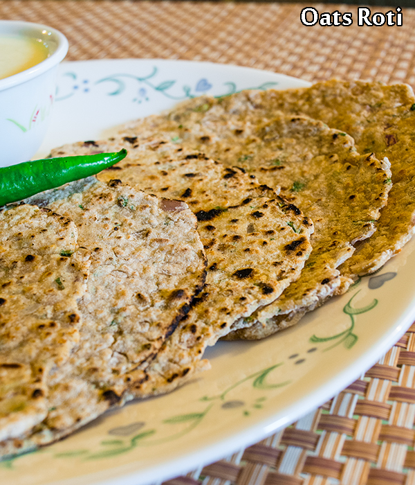 oats roti recipe