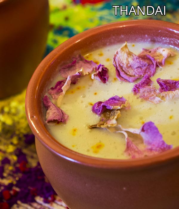 Homemade Thandai Recipe