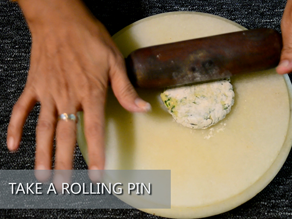 methi oats roti recipe