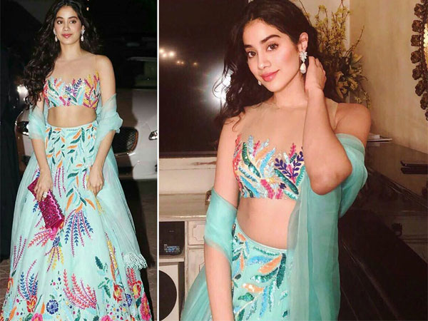 mawra hocane copying jhanvi kapoor's diwali look