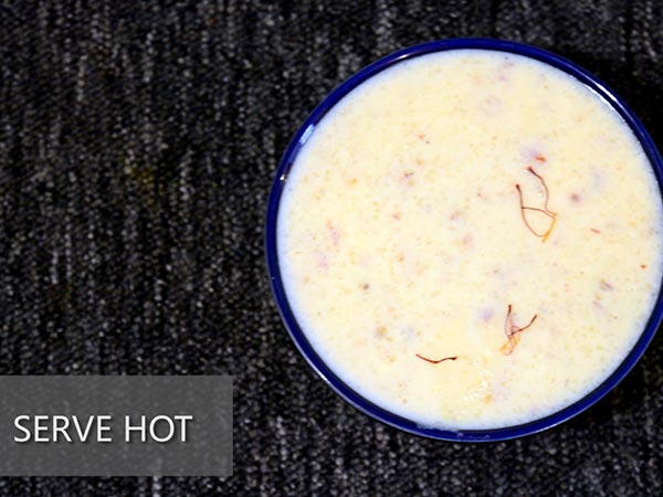 Almond Malai Kheer Recipe