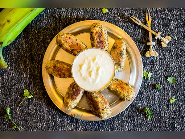 Raw Banana Kebab recipe Raw Banana Kebab recipe