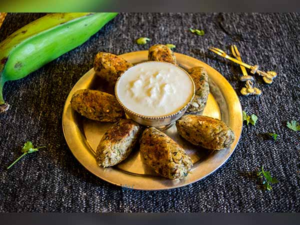 Raw Banana Kebab recipe Raw Banana Kebab recipe