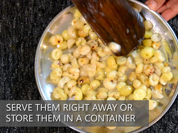 Makhana Chikki Recipe