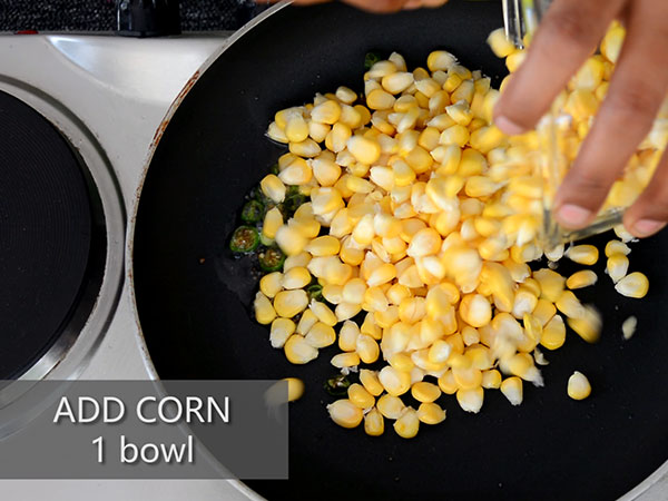 Sweet Corn Kosambari recipe