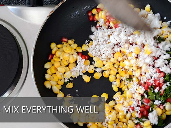 Sweet Corn Kosambari recipe