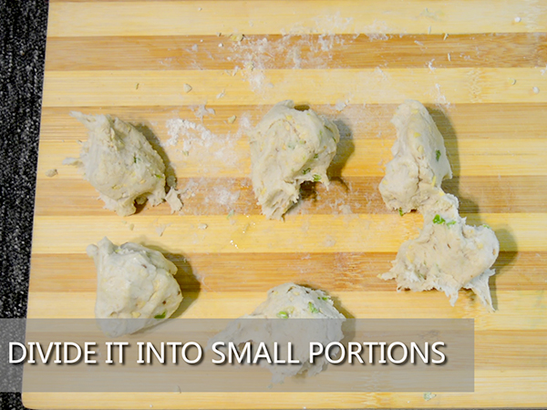 Arbi Kofta with Mint Curd Dip