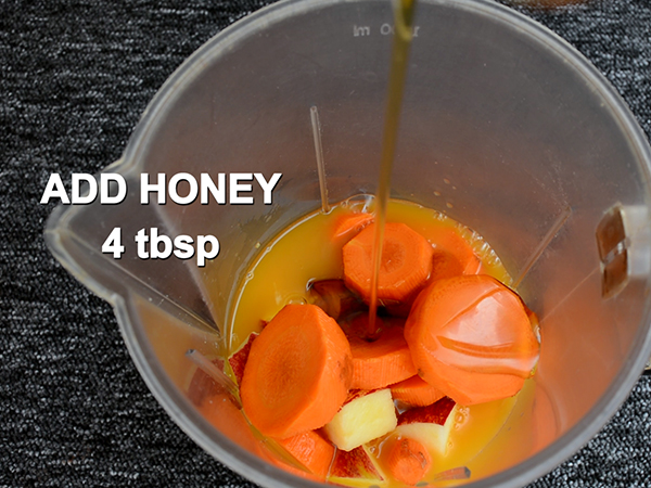 carrot apple smoothie