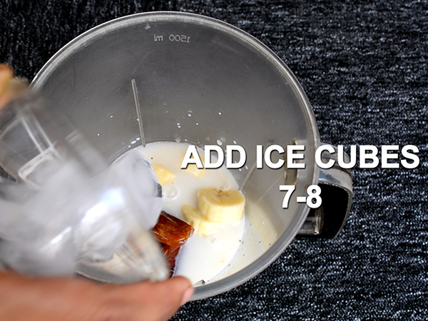 Dry fruit banana smoothie recipe