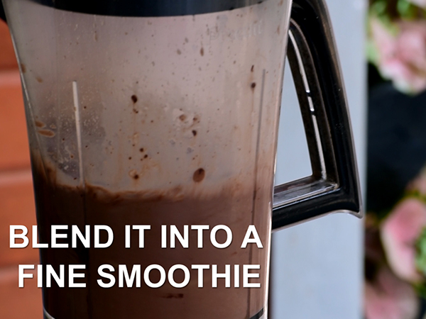 Chocolate banana smoothie recipe