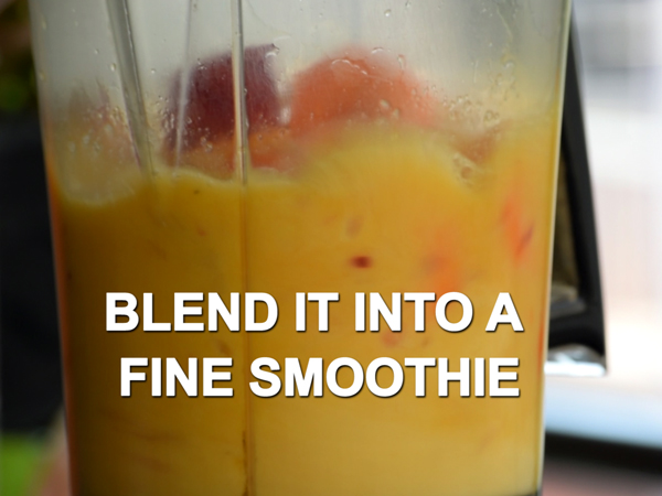 carrot apple smoothie