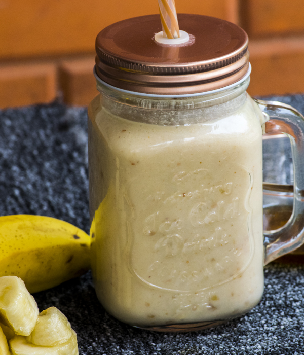 Dry fruit banana smoothie recipe