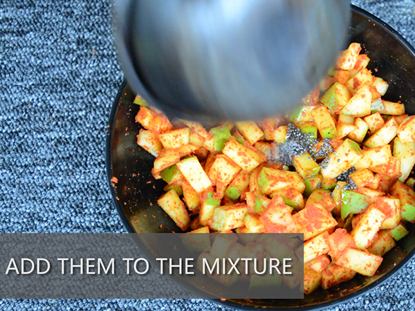 instant mango pickle recipe