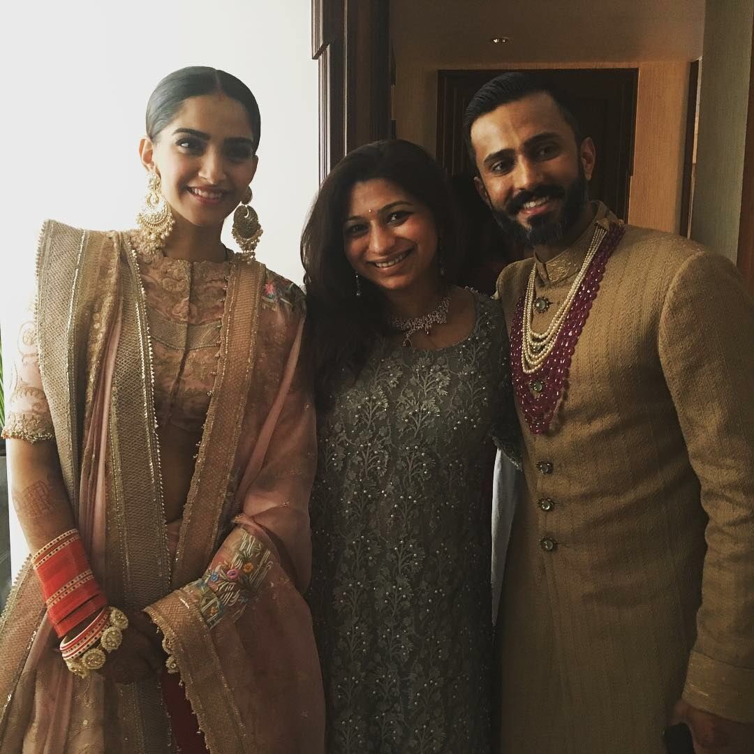 Sonam Kapoor wedding look
