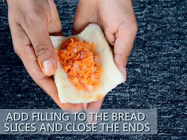 Dahi bread roll recipe