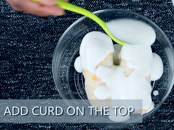 Dahi bread roll recipe