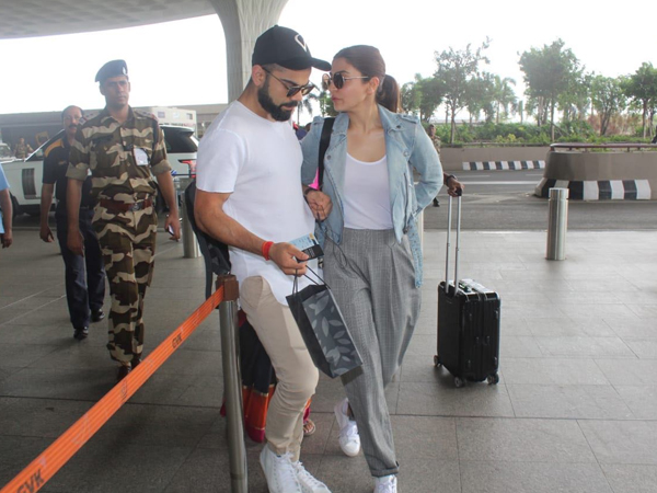 Virat Kohli and Anushka Sharma