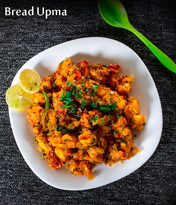 bread upma recipe