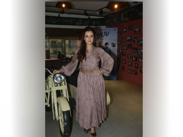 Dia Mirza fashion