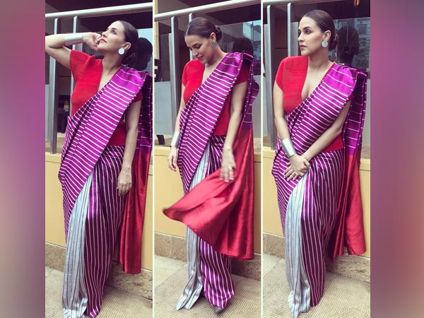 Neha Dhupia sarees