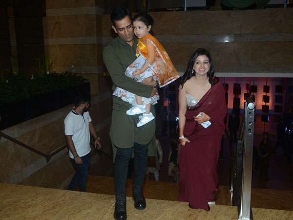 MS Dhoni family MS Dhoni family