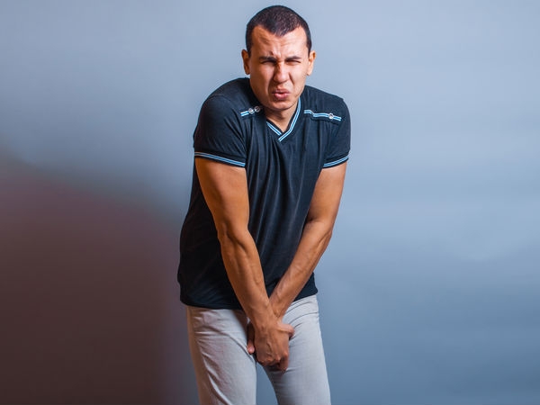 man inserted boiled eggs