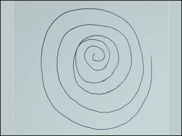 Concentric Clean Spiral Doodle