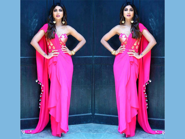 Shilpa Shetty saris