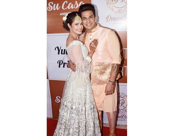 Prince Narula and Yuvika Chaudhary