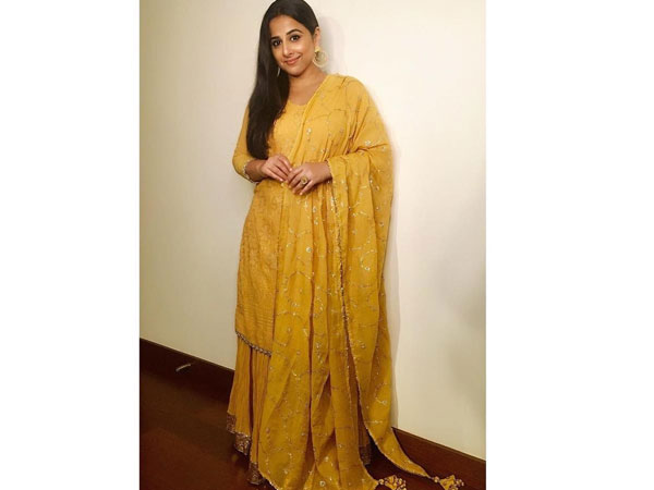 Vidya Balan traditional look