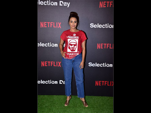 Swara Bhasker Selection Day